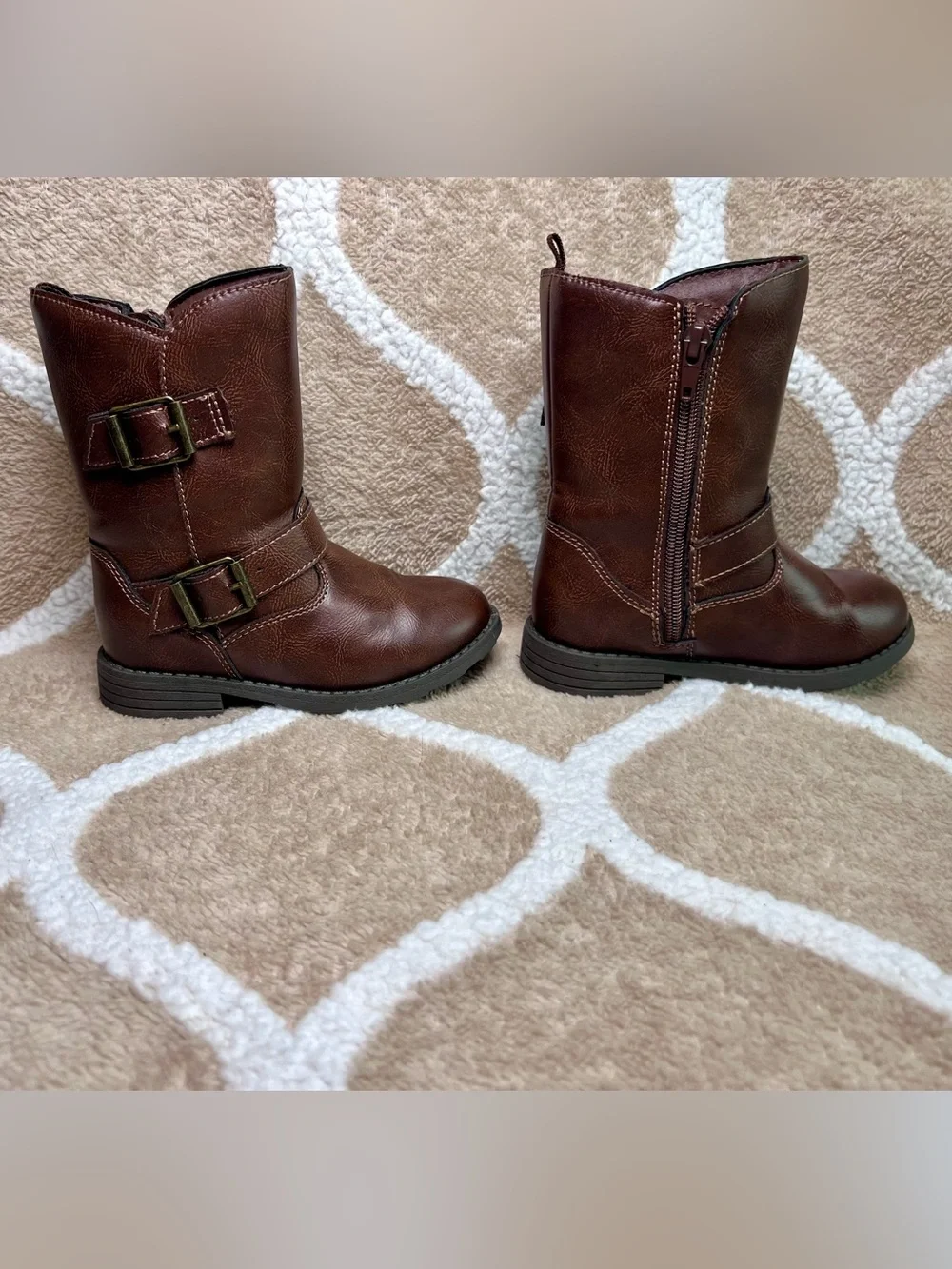 Carter’s Jen Toddler Girl Faux Leather Boots